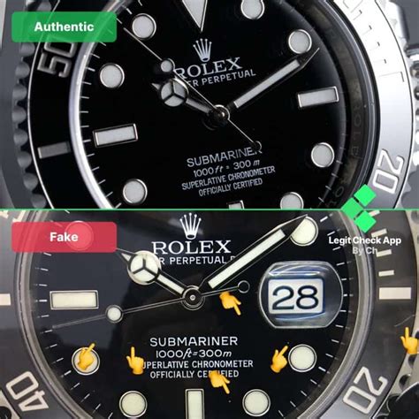 how to recognize a fake rolex submariner|is my rolex submariner real.